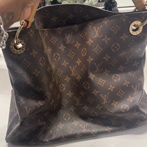 Louis Vuitton Tan Monogram Shoulder Bag